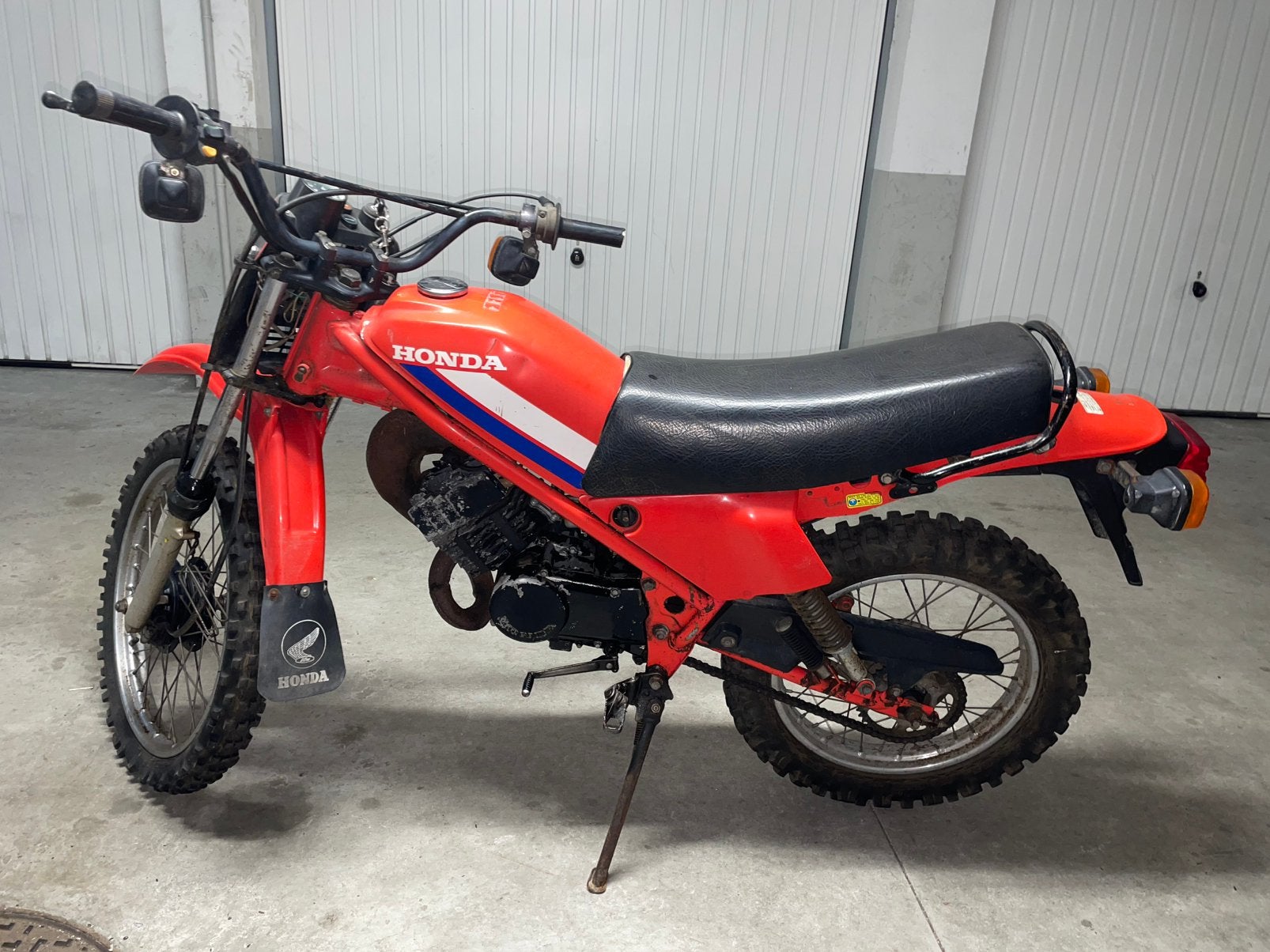 Honda mT8 ( A chercher à Strasbourg, France.), Fietsen en Brommers, Brommers | Honda, Ophalen, Gebruikt, Klasse B (45 km/u), 80 cc