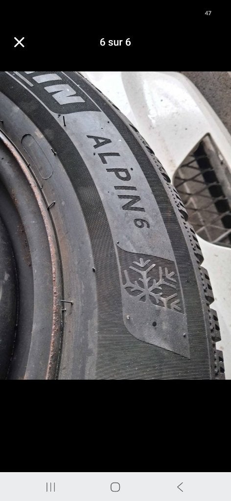 Pneus hiver Michelin, 16 pouces, Véhicule utilitaire, Pneu(s), Enlèvement