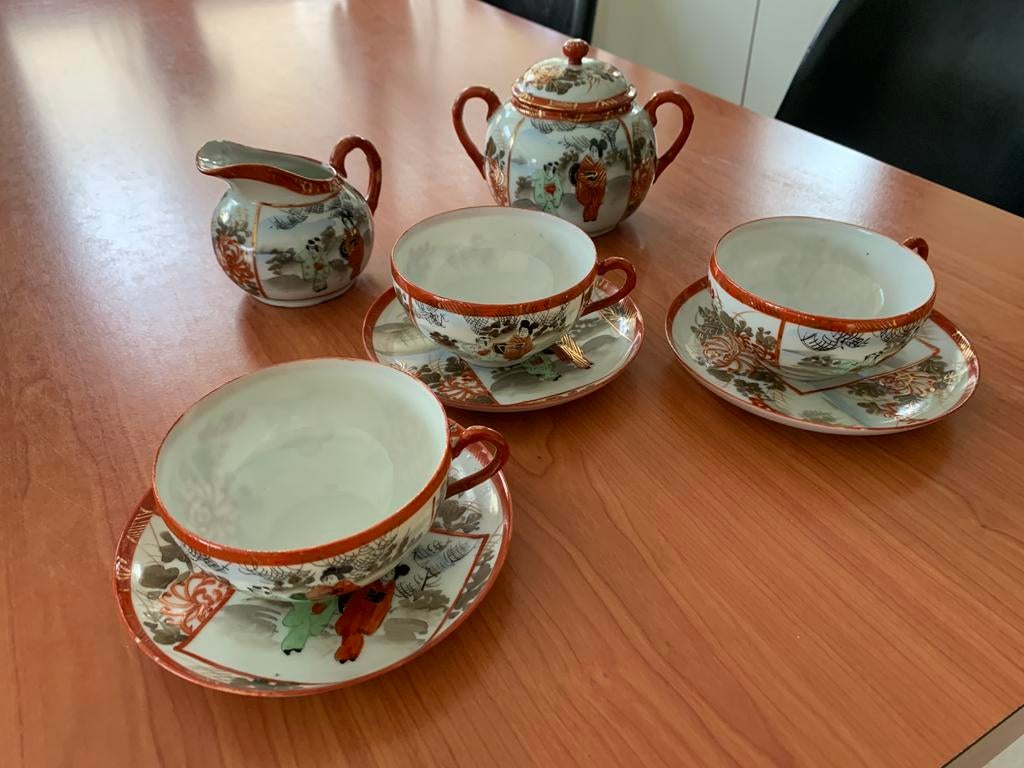 Chinees Teeservice 8delig, Ophalen