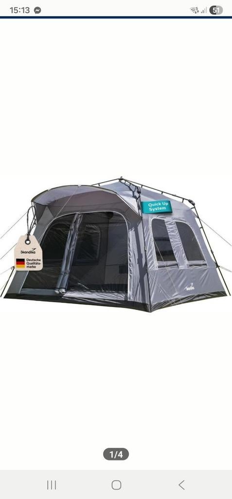 Tente 300x300x190, Caravanes & Camping, Enlèvement