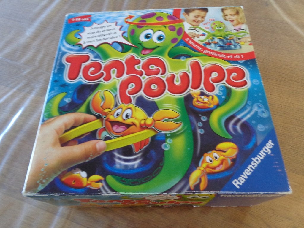 Jeu TENTA POULPE - RAVENSBURGER, Hobby & Loisirs créatifs, Cinq joueurs ou plus, Enlèvement ou Envoi, Utilisé, Ravensburger