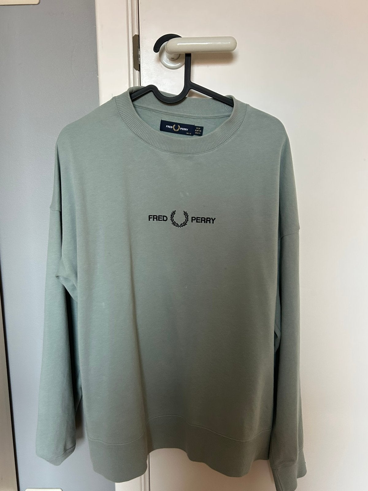 Fred Perry Sweater, Kleding | Heren, Truien en Vesten, Ophalen of Verzenden, Zo goed als nieuw, Maat 46 (S) of kleiner, Groen