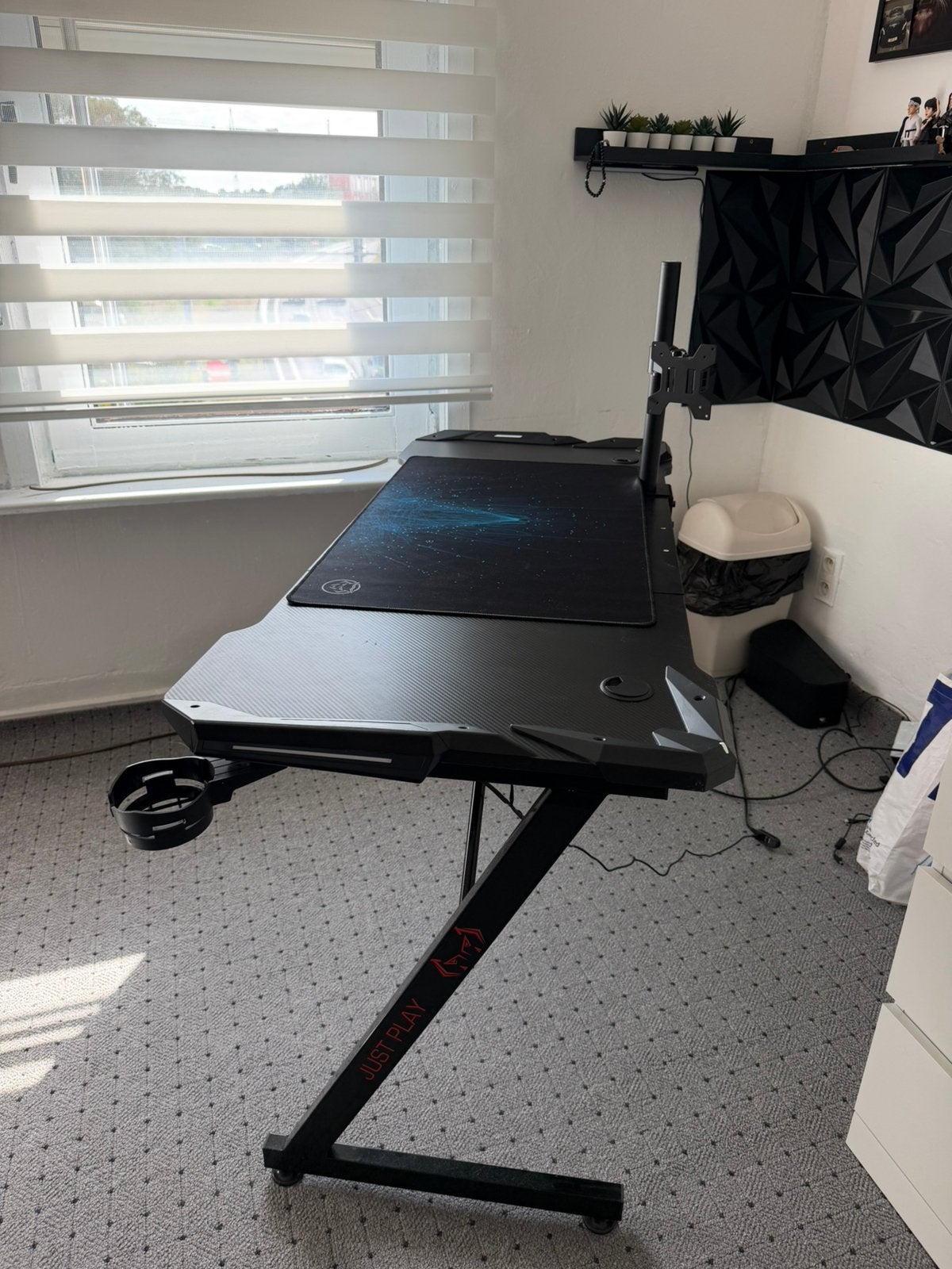 Gaming Tafel QWARE, Ophalen, Zo goed als nieuw, Gamingbureau