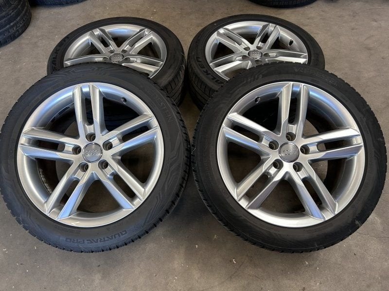 18 inch originele velgen + banden Audi A6 4G0601025BL, 18 inch, -, -, Banden en Velgen