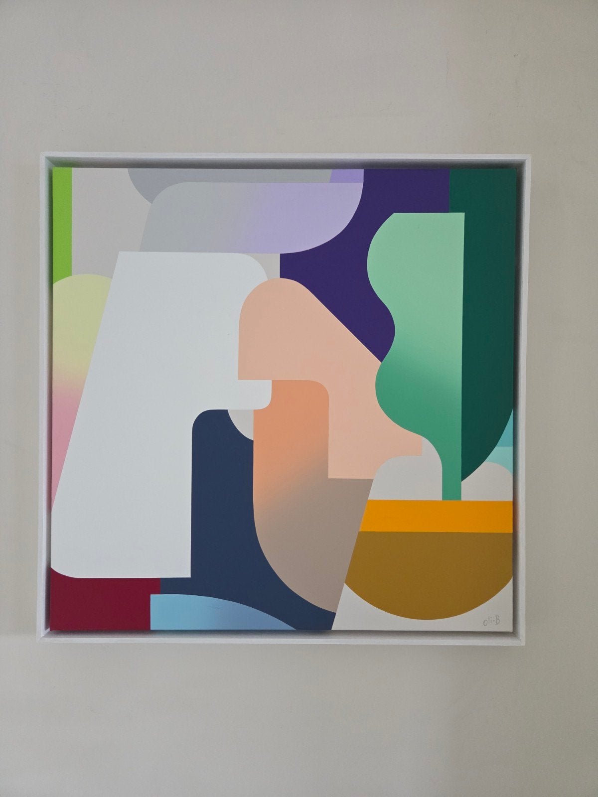 oli b, Antiquités & Art, Art | Lithographies & Sérigraphies, Original, Enlèvement ou Envoi