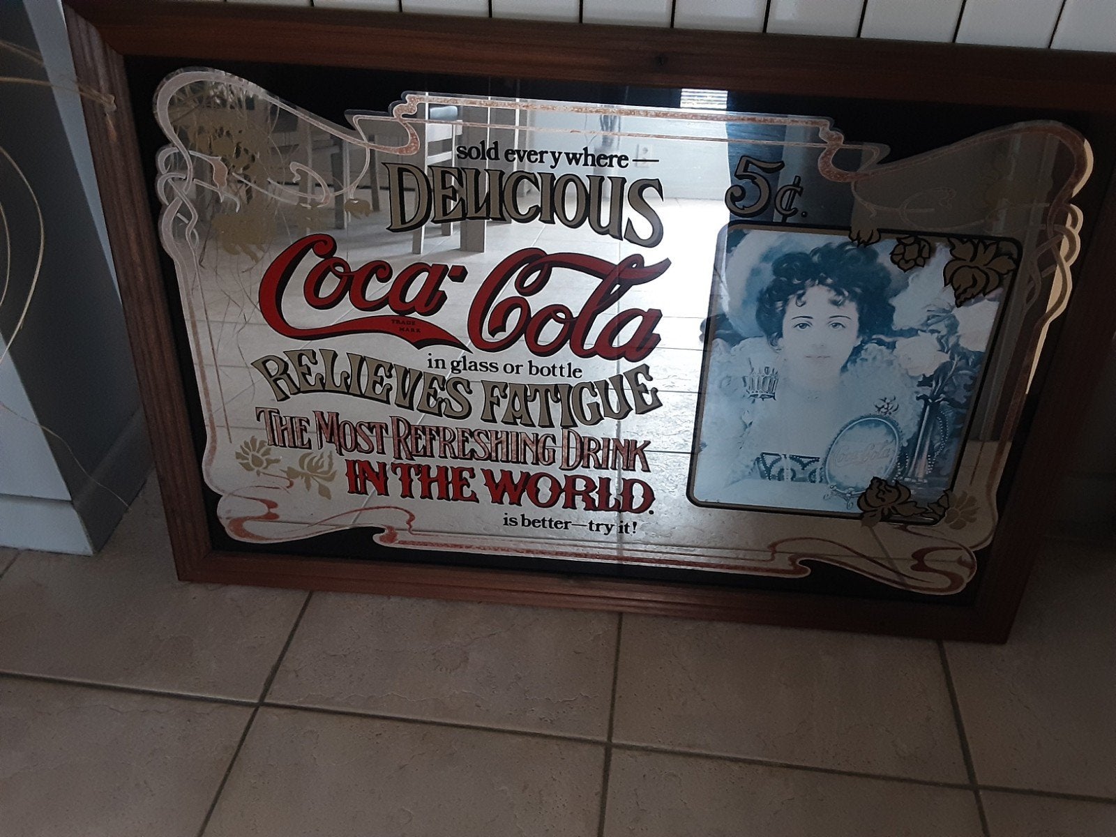 Retro Coca-Cola spiegel
Lengte 88cm Hoogte 58
In goede staat, Verzamelen, Ophalen of Verzenden