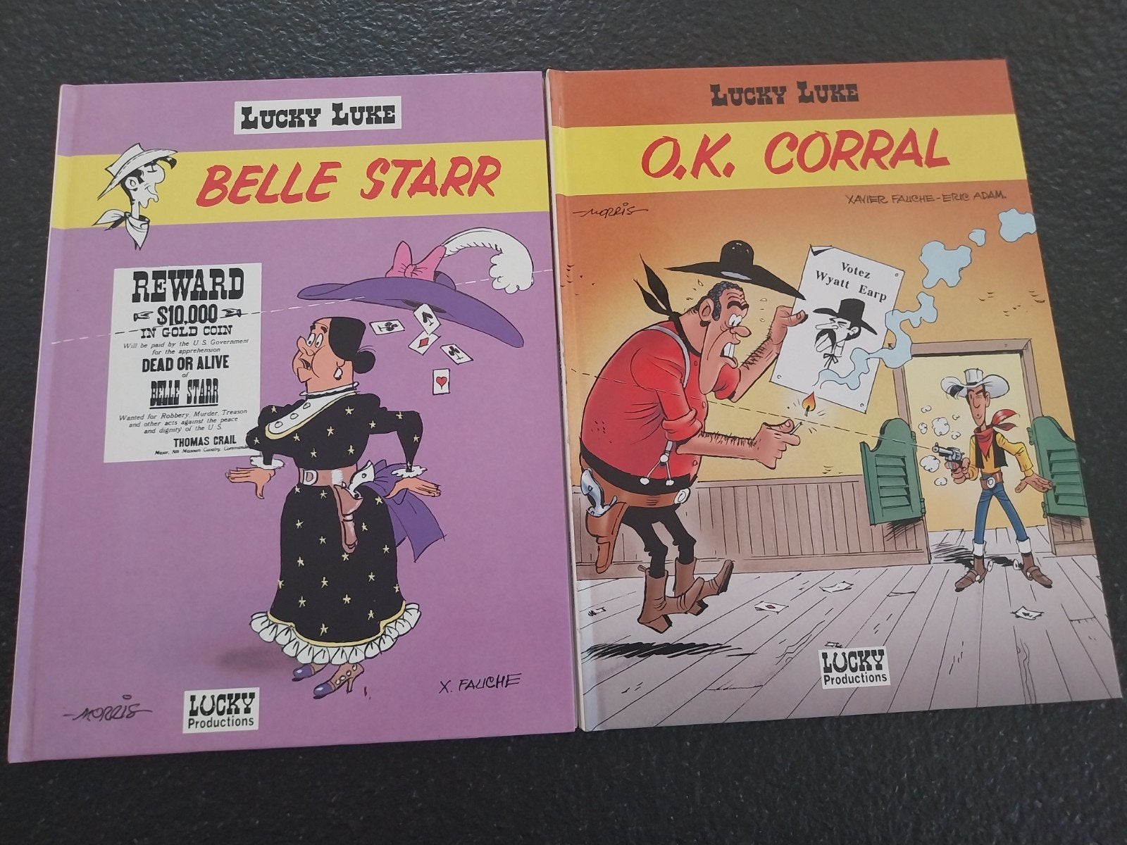 2 BD Lucky Luke productions, Enlèvement ou Envoi