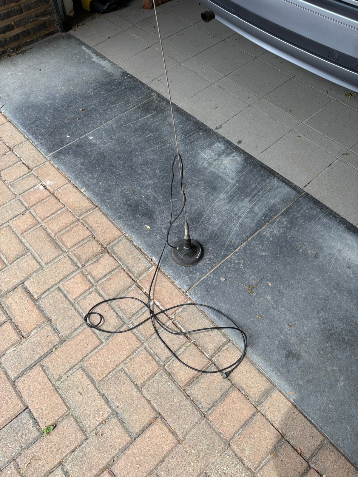 Cb antenne met magnetische voet, Télécoms, Émetteurs & Récepteurs, Enlèvement, Comme neuf