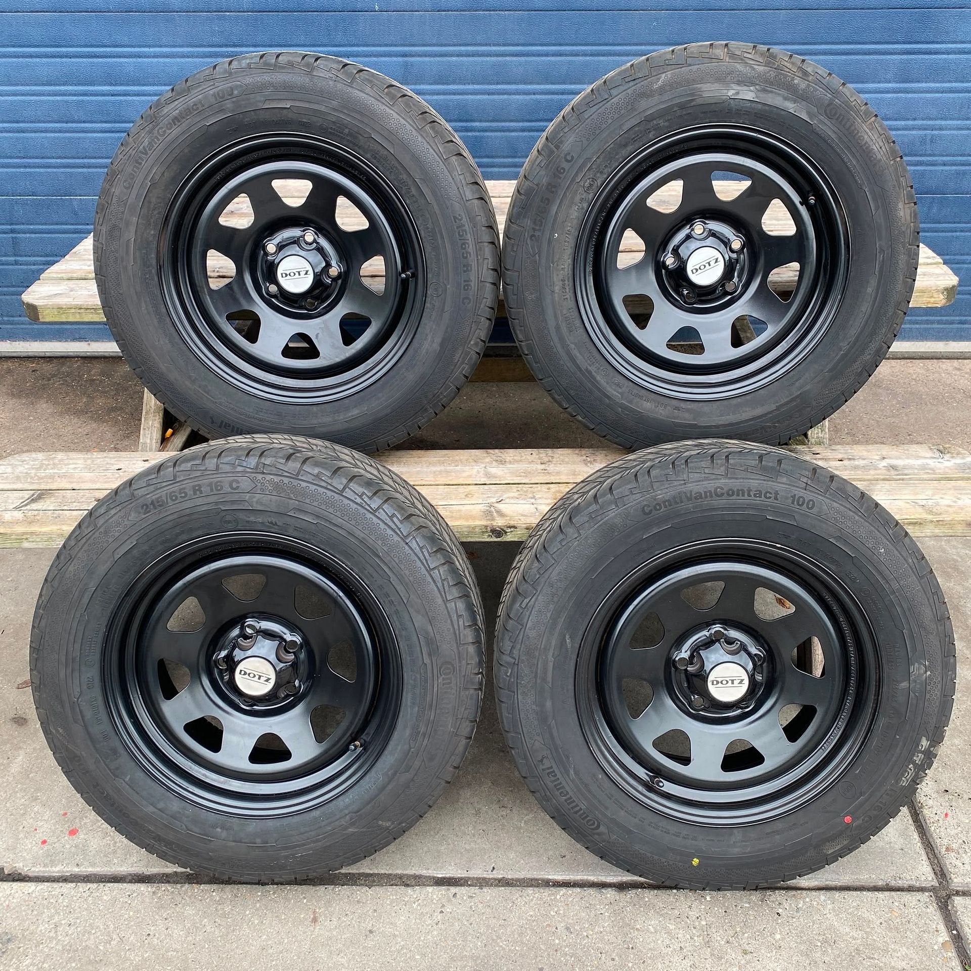 Renault Trafic Vivaro Primastar Zomerset Dotz Dakar 5x114.3, Autos : Pièces & Accessoires, Pneus et Jantes, 215 mm, Pneus été
