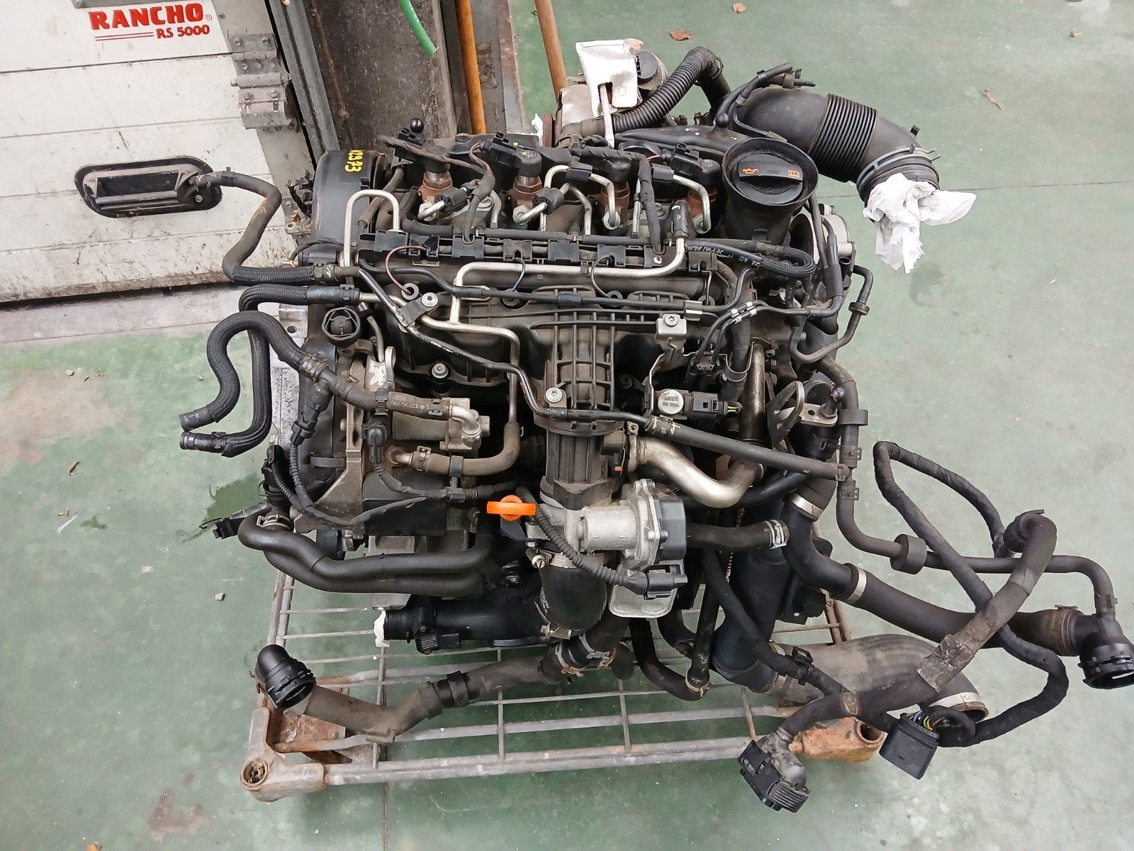 1600 TDI golf 6 motor, Ophalen