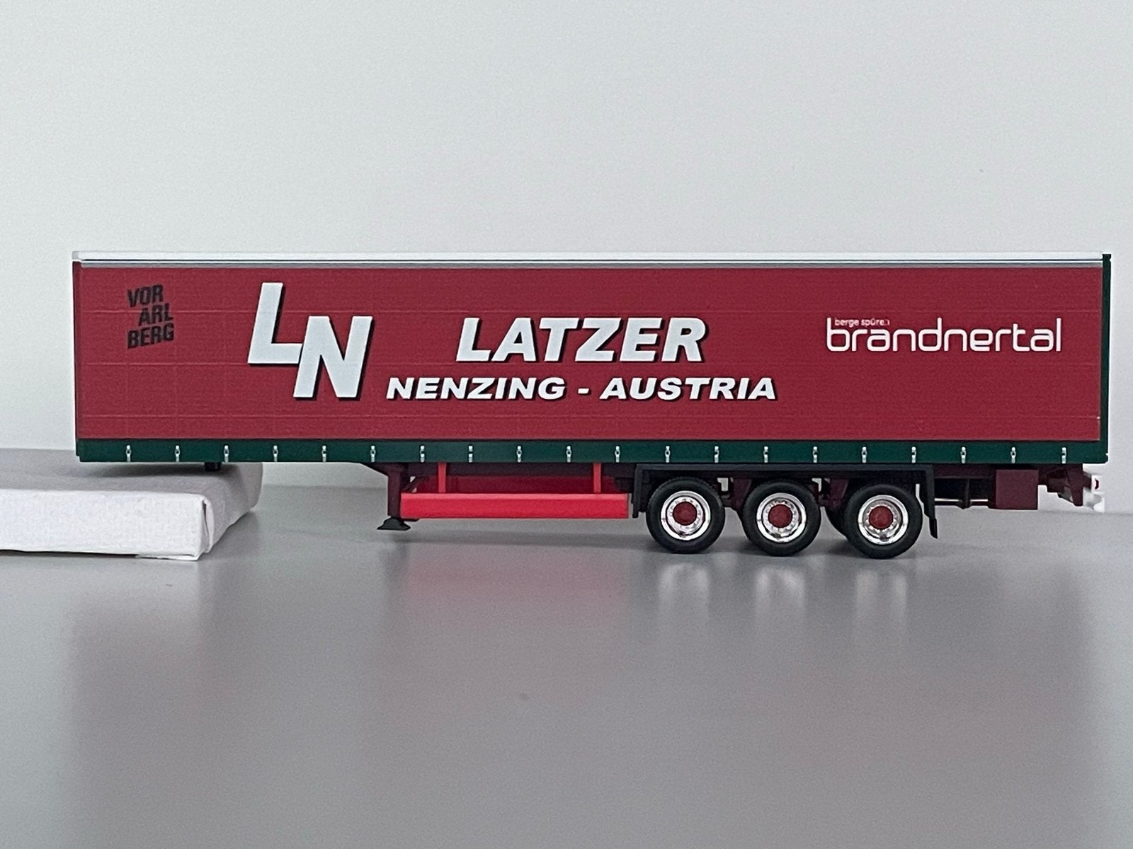 Herpa losse oplegger LATZER 1/87, Enlèvement ou Envoi, Comme neuf, Bus ou Camion, Herpa