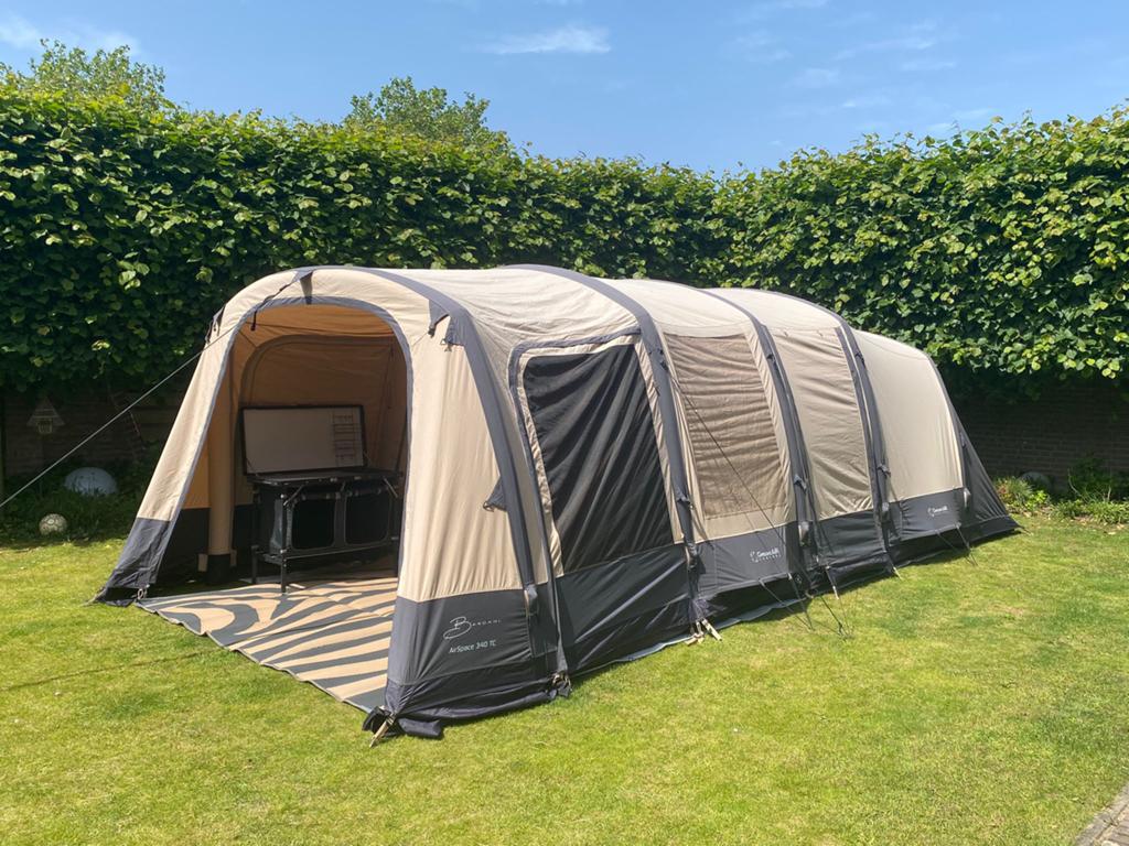 Bardani Airspace 340 TC opblaastent, Caravans en Kamperen, Tenten, tot en met 4, Zo goed als nieuw, Ophalen