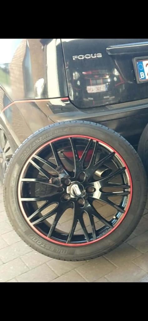 4 mooie velgen voor Opel  chrysler Dodge ,insteekmaat 5x 115, Auto-onderdelen, Banden en Velgen, Band(en), Ophalen