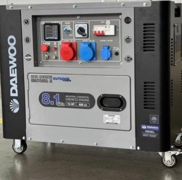 Daewoo DDAE10500DSE-3G Diesel generator aggegraat 8,1kw, Enlèvement, Neuf
