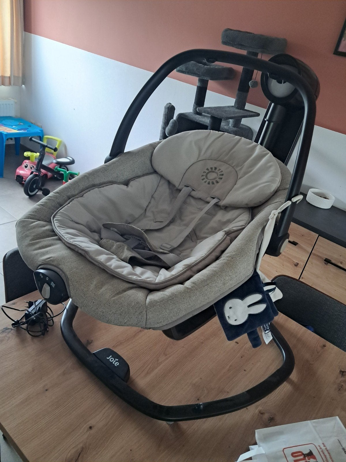 kinderwipper, Ophalen