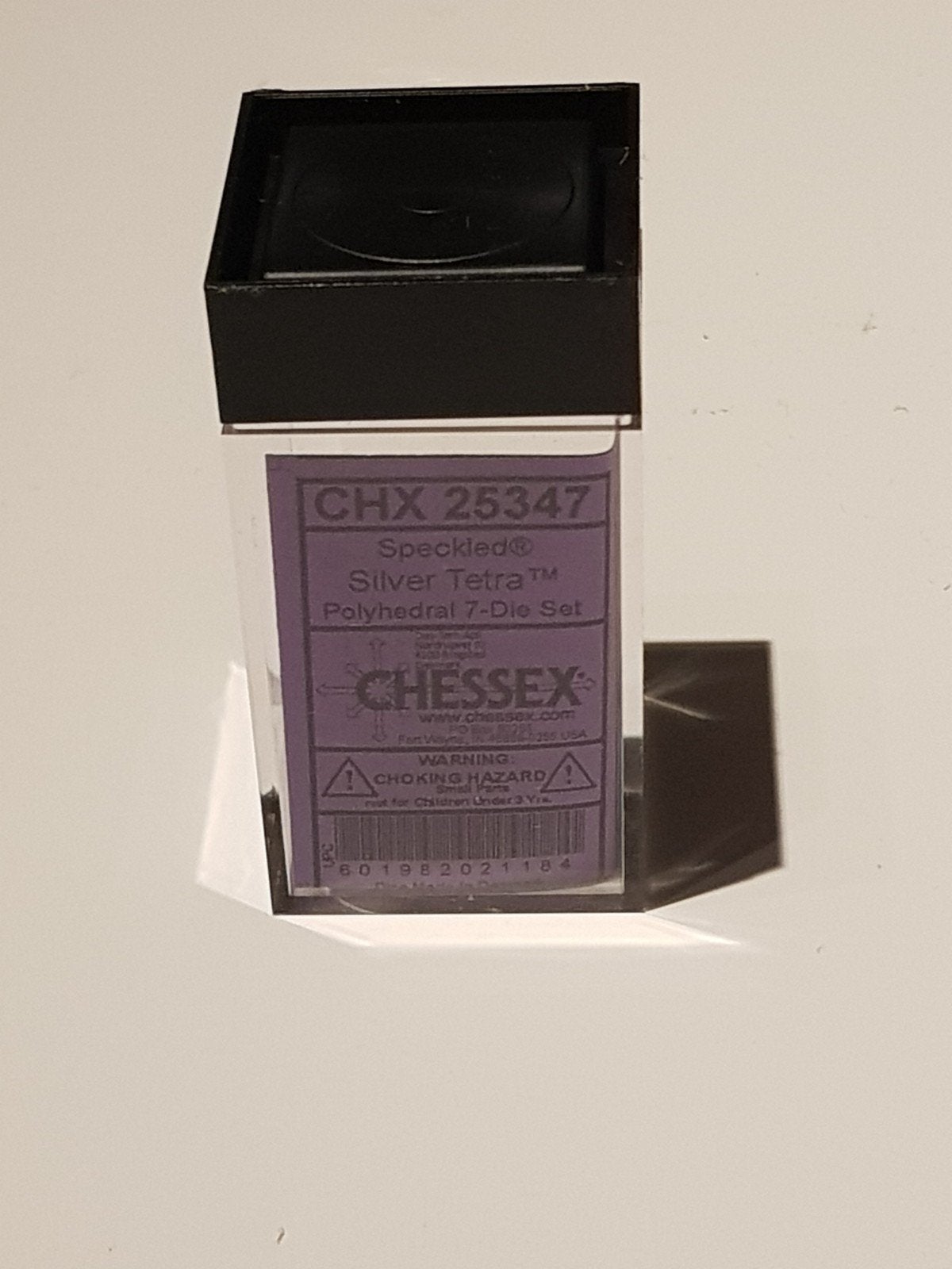 Chessex, tétra en argent, jeu de 7 dés pour D&D, Hobby & Loisirs créatifs, Jeux de société | Jeux de plateau, Neuf, Enlèvement ou Envoi