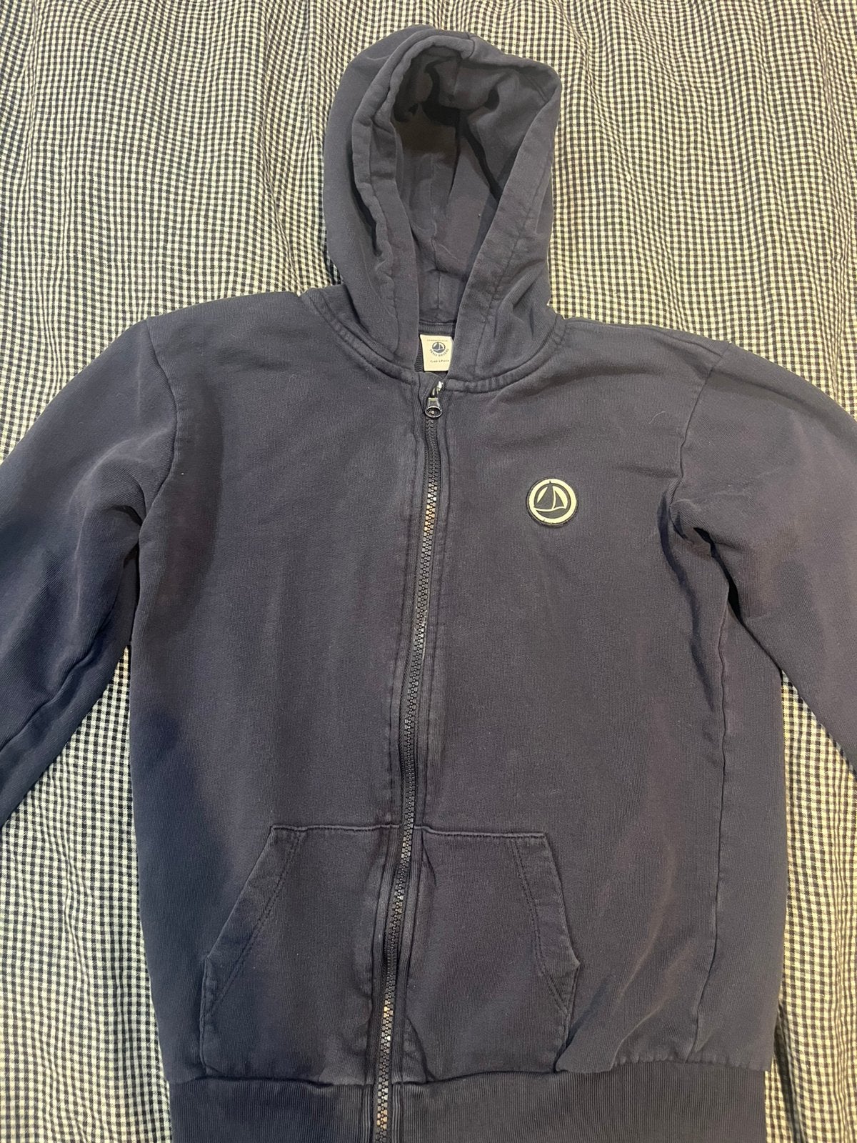 Sudadera cremallera capucha niño 12 años 152 cm Petit bateau, Enlèvement ou Envoi, Comme neuf