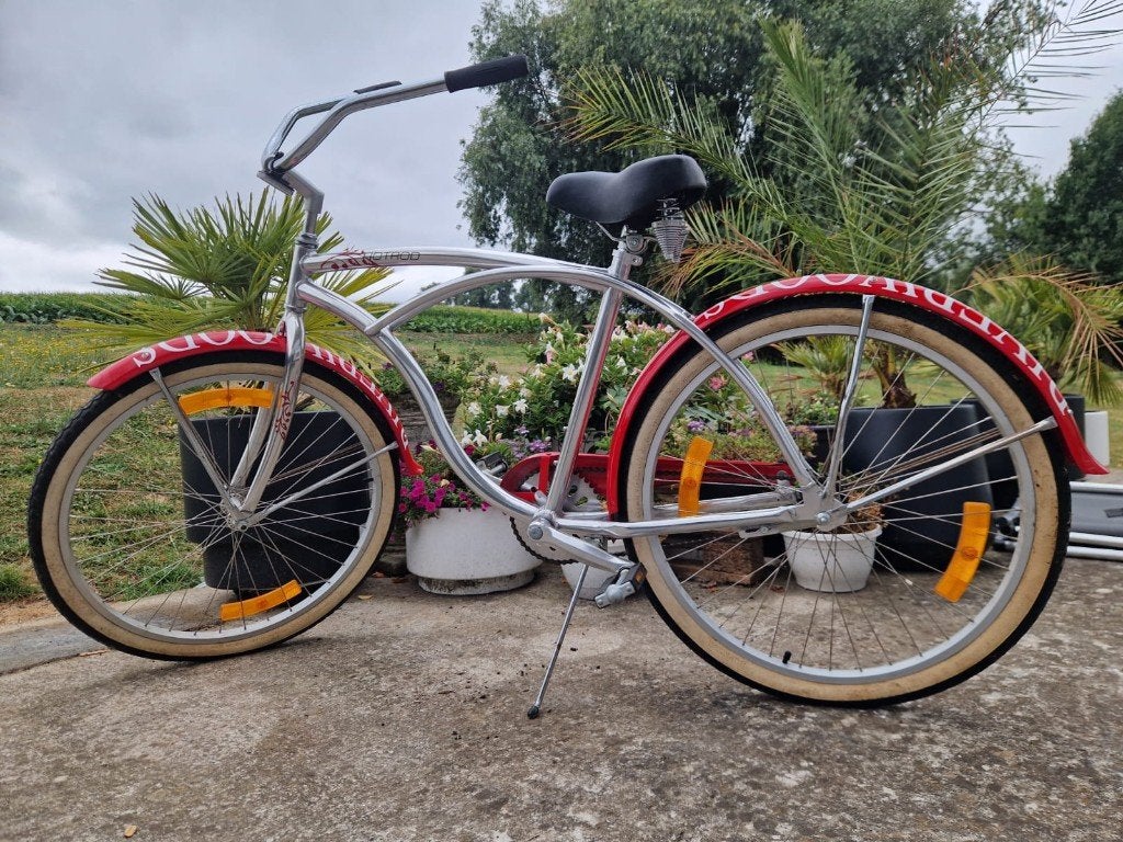 HOTROAD Fiets (strandfiets), Fietsen en Brommers, Ophalen, Zo goed als nieuw, Terugtraprem, Cruiser
