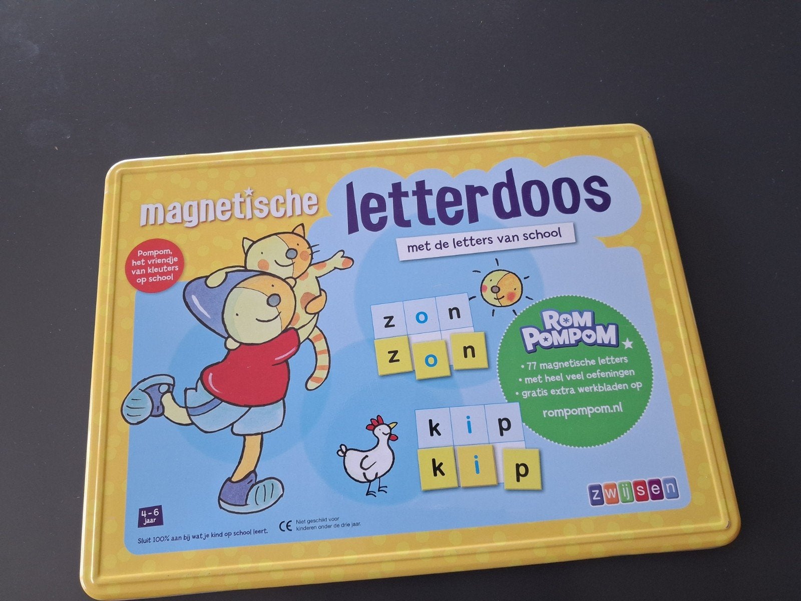 Magnetische letterdoos, Kinderen en Baby's, Speelgoed | Educatief en Creatief, Ophalen