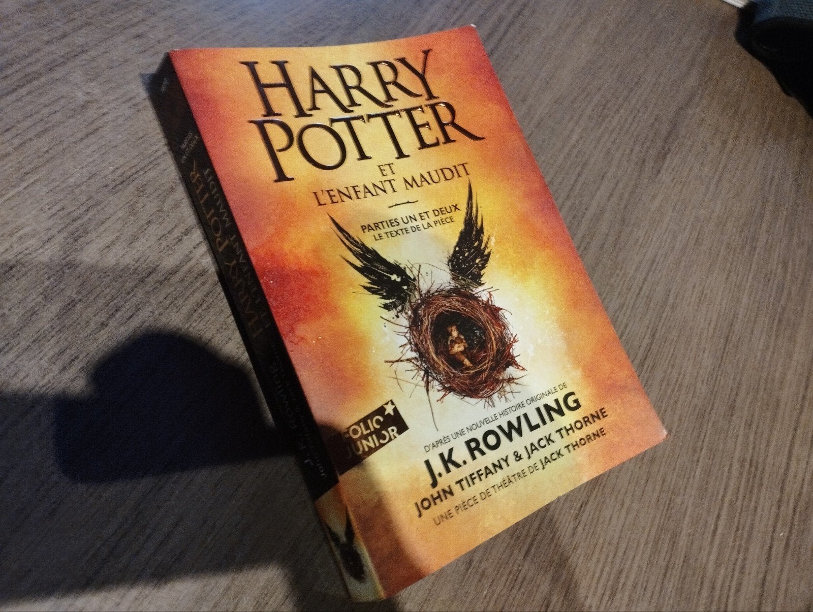 Harry Potter et l'enfant maudit format poche, Enlèvement, Comme neuf