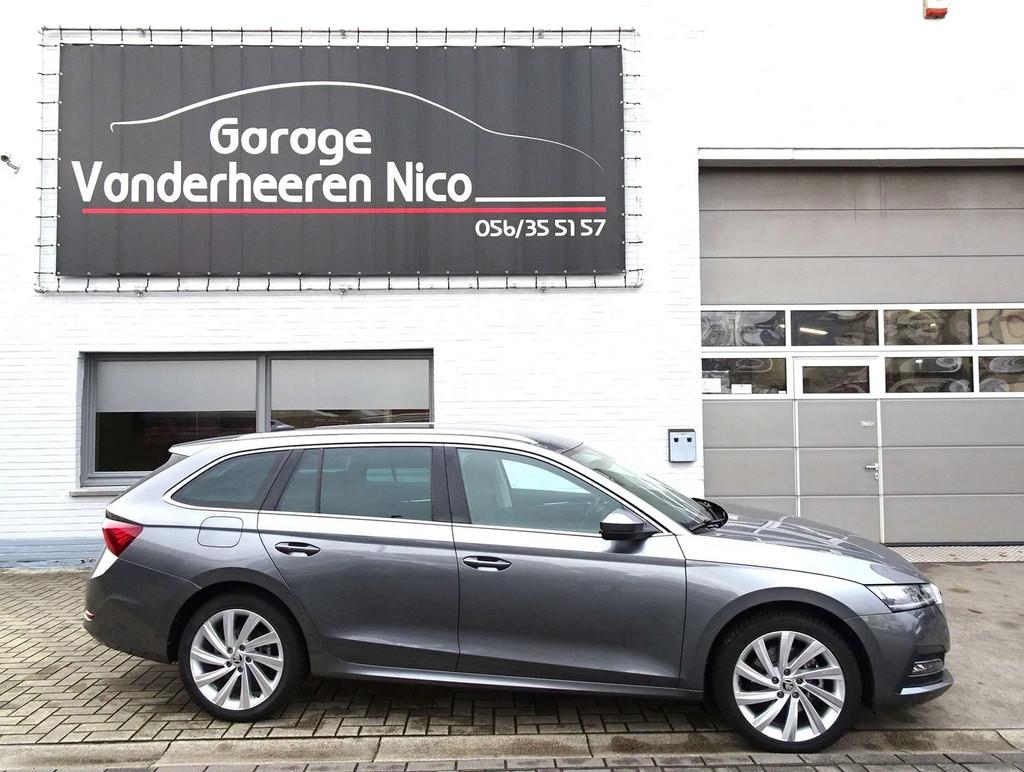 Skoda Octavia 1.4TSi iV DSG,CARPLAY,ADAPT CRUISE,FULL LED,PD, Autos, Argent ou Gris, Achat, Entreprise, Noir