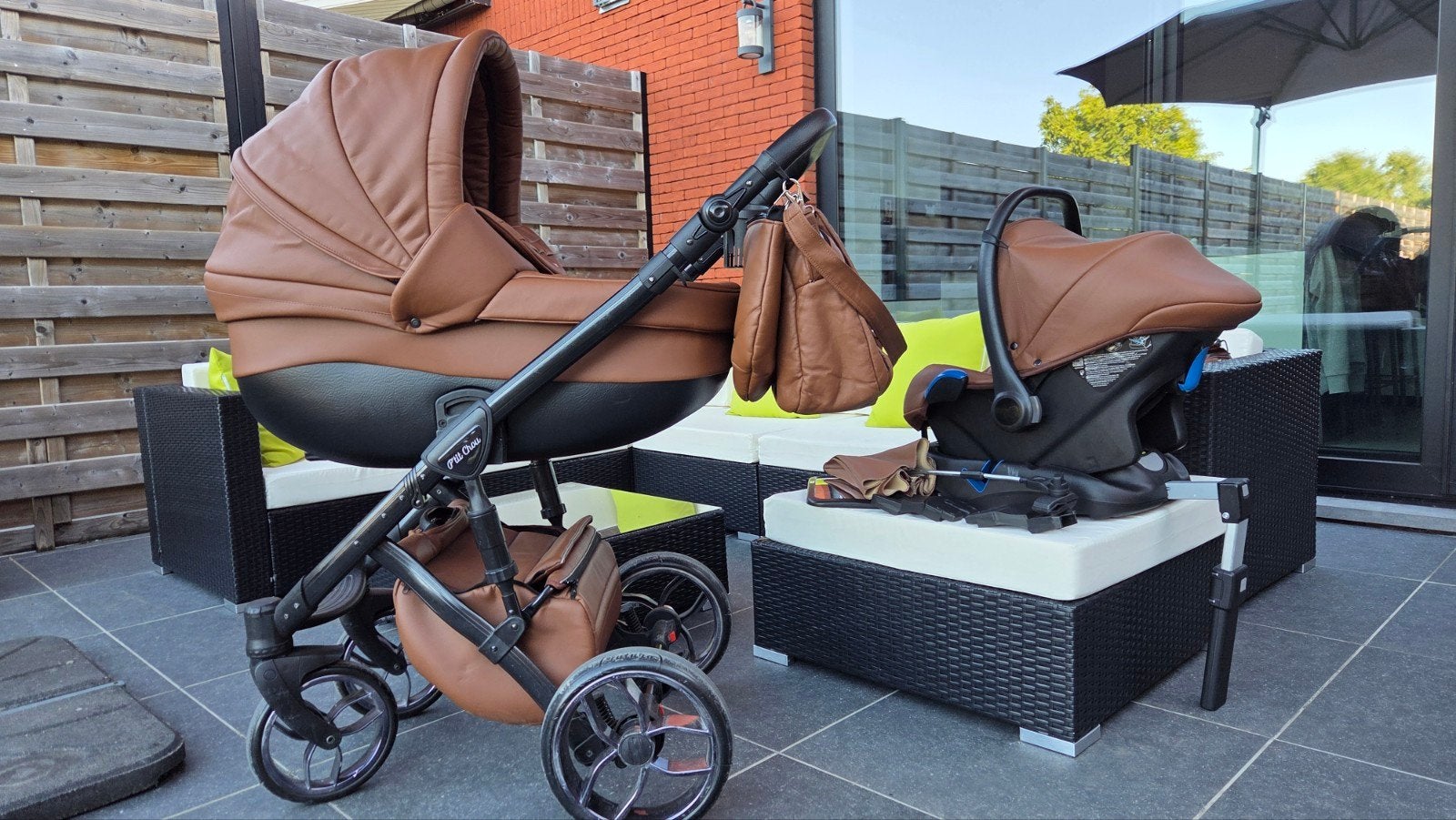 P'tit Chou Buggy, Kinderen en Baby's, Kinderwagens en Combinaties, Gebruikt, Luchtbanden, Ophalen, Kinderwagen