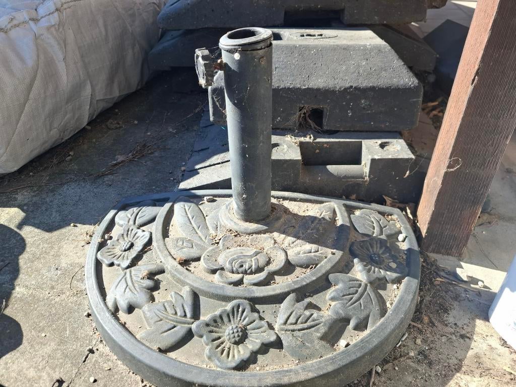 halve parasol voet, Tuin en Terras, Ophalen, Parasolvoet