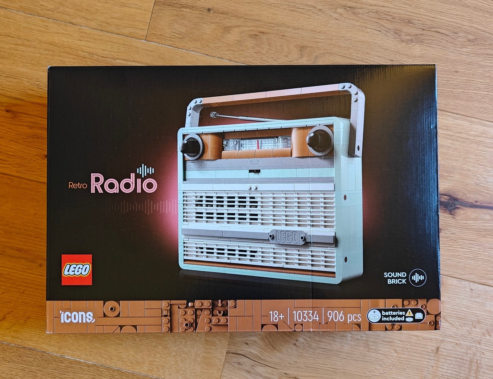 LEGO Icons 10334 - Retro radio SEALED, Neuf, Enlèvement ou Envoi, Lego, Ensemble complet