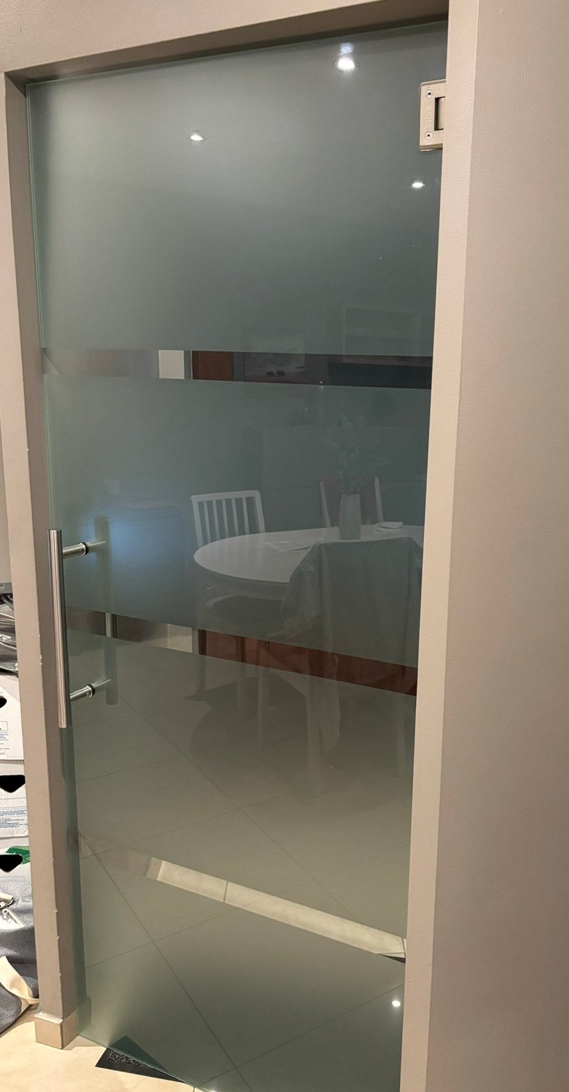 Porte en verre intérieur (super état), Enlèvement, Comme neuf