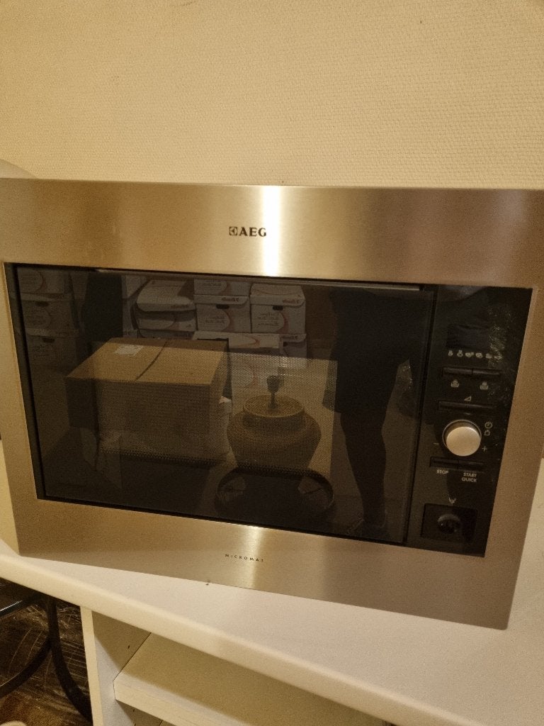 Microgolf oven inbouw, Elektronische apparatuur, Microgolfovens, Ophalen, Gebruikt, Microgolfoven, Inbouw