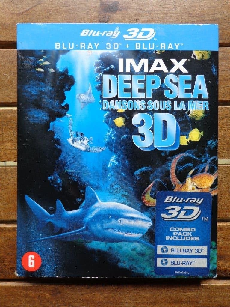 Bluray 3D et 2D Imax Deep Sea  Dansons sous la Mer (((, Cd's en Dvd's, Blu-ray, Alle leeftijden, Spaans, Met slipcover/slipcase