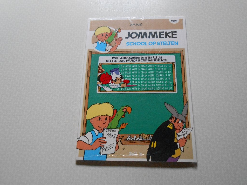 Jommeke 282 School op stelten 2016 1 ste druk. Geseald., Eén stripboek, Nieuw, Jef Nys., Ophalen of Verzenden