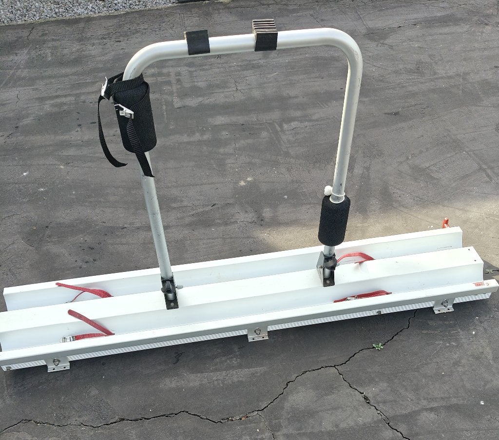 Fiamma fietsendrager garage slide pro, Caravans en Kamperen, Ophalen, Gebruikt
