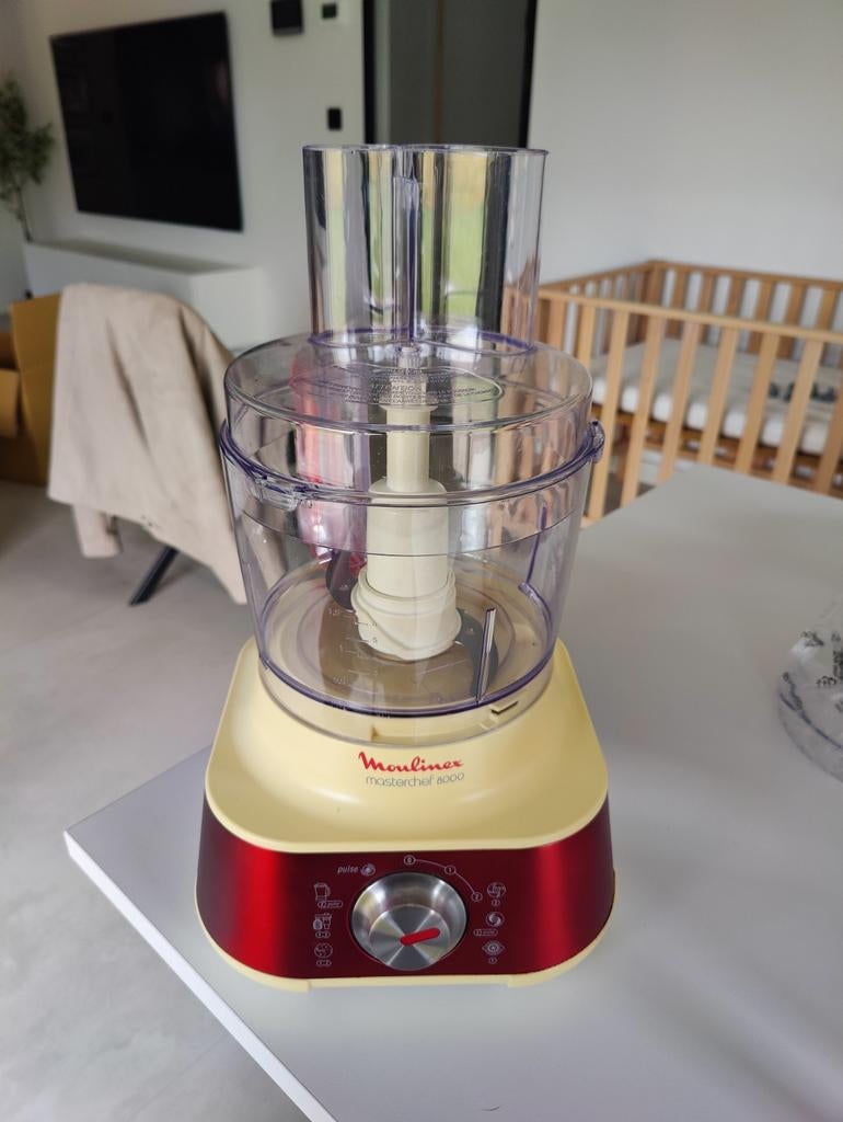 Moulinex Masterchef 8000 – Extreem complete set!, Ophalen, Zo goed als nieuw