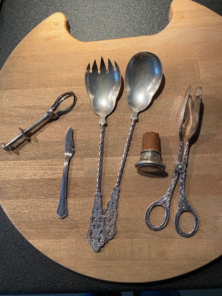 Vintage bestek, Ophalen