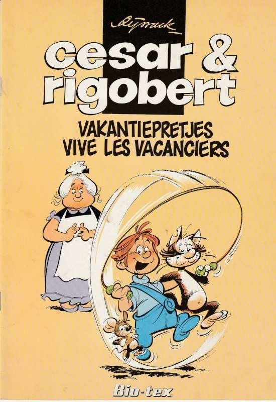 strip Cesar & Rigobert - Vakantiepretjes/Vive les vacanciers, Neuf, Enlèvement ou Envoi, Eddy Ryssack, Une BD