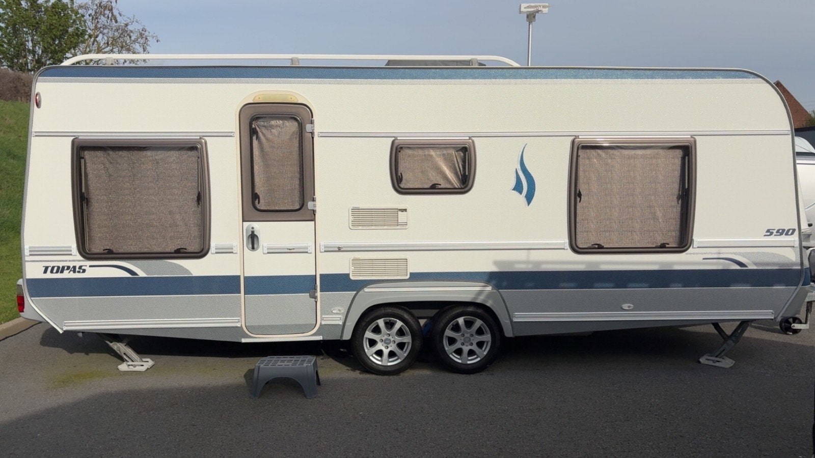 Fendt Topas caravan, Caravans en Kamperen, Caravans, Particulier, Koelkast, Fendt