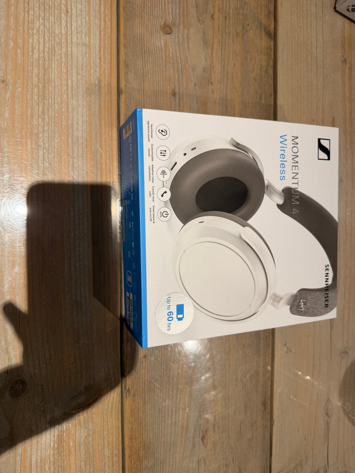 SENNHEISER MOMENTUM Wireless wit, Bluetooth, Sennheiser, Ophalen of Verzenden, Zo goed als nieuw