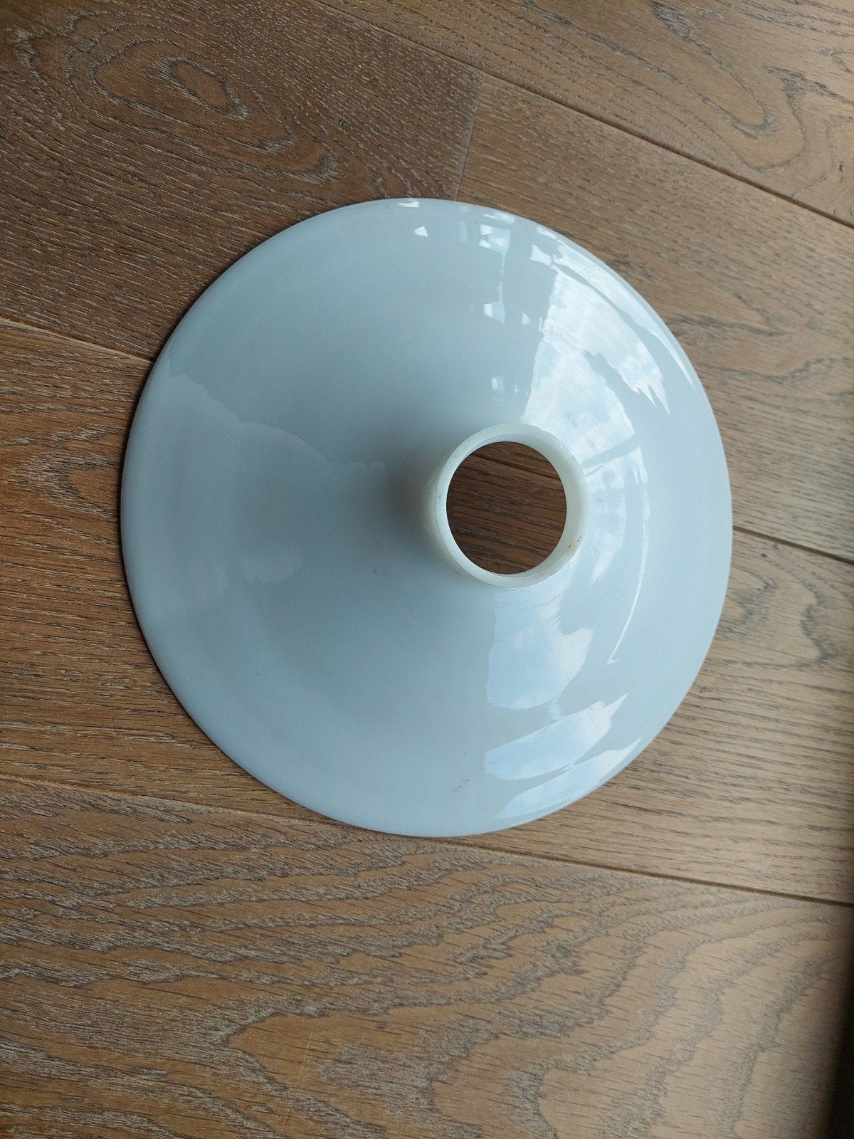 lampenkap in opaline , vintage, Maison & Meubles, Enlèvement