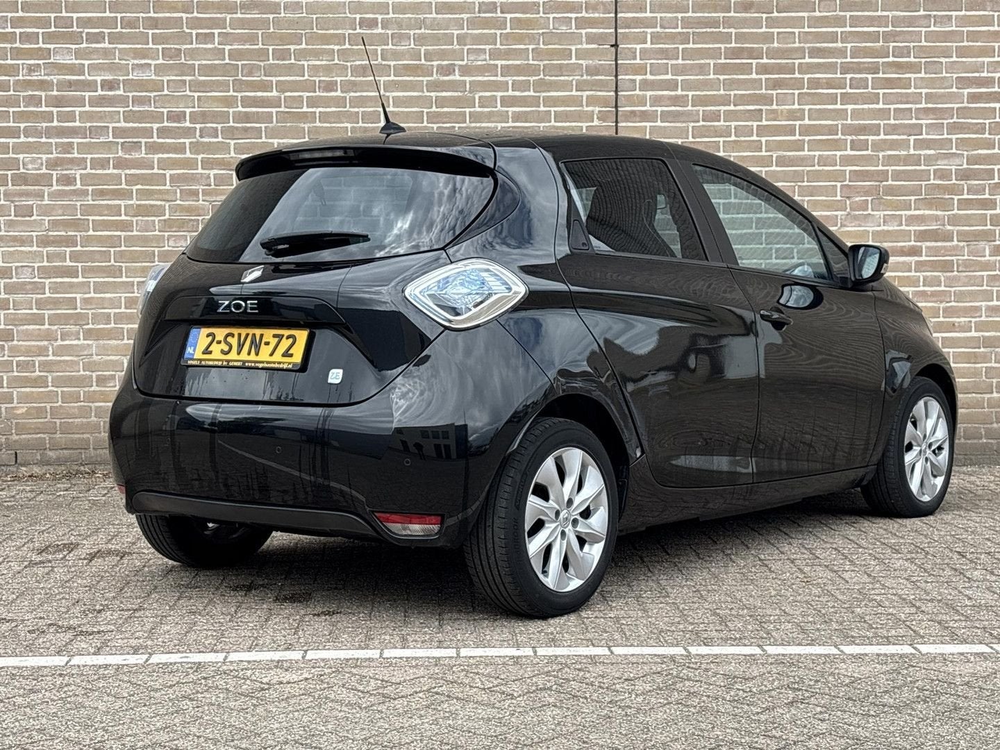 Renault ZOE Q210 Zen Quickcharge 22 kWh (ex Accu), Auto's, Automaat, 22 kWh, Zwart, ZOE