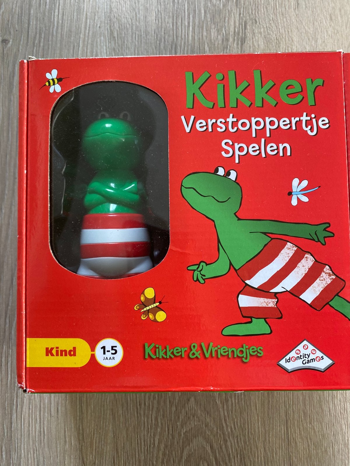 Spelletje verstoppertje met kikker, Ophalen, Zo goed als nieuw
