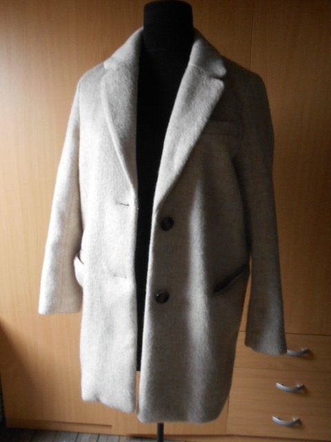 Nieuwe driekwart winterjas H&M / Maat M, Kleding | Dames, Jassen | Winter, Maat 38/40 (M), H&M, Beige, Nieuw