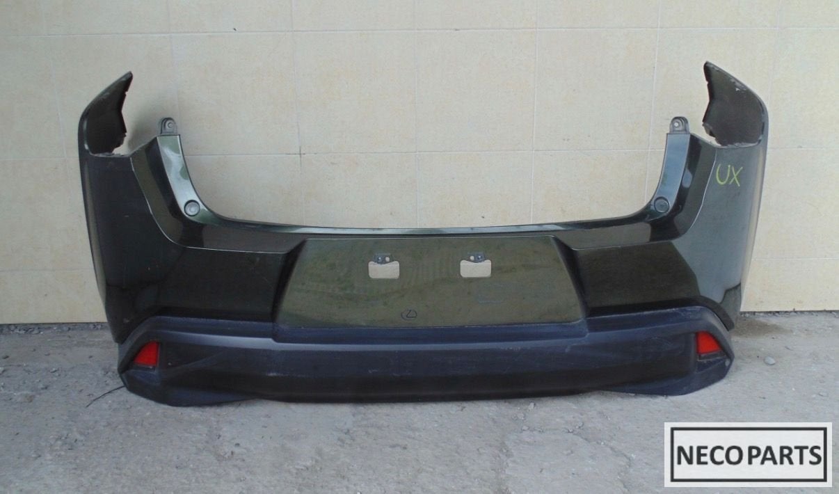 LEXUS UX 250H ACHTERBUMPER ORIGINEEL COMPLEET ALLES LEVERBAA, Gebruikt, -, Achter, -