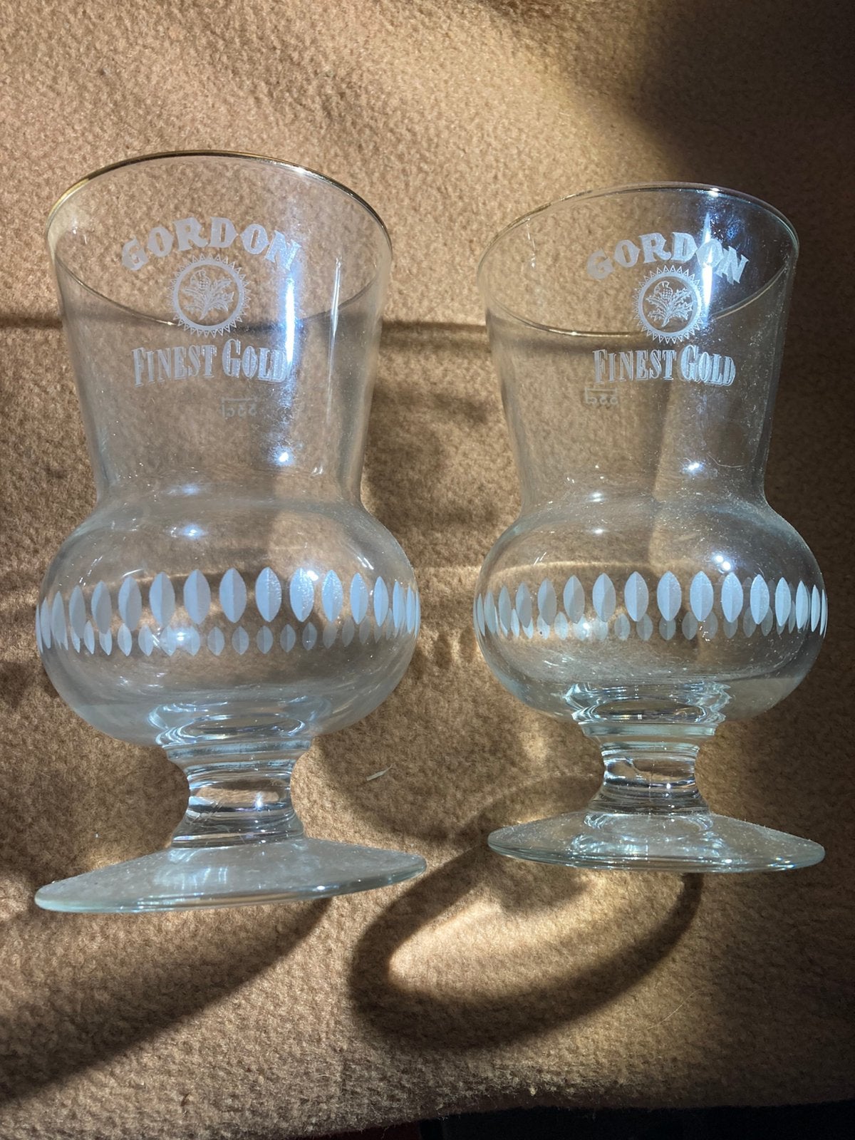 Various Gordon, verres à bière, Enlèvement, Comme neuf