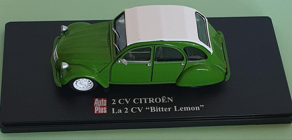 2 CV Citroën miniatuur - modelauto, Ophalen of Verzenden