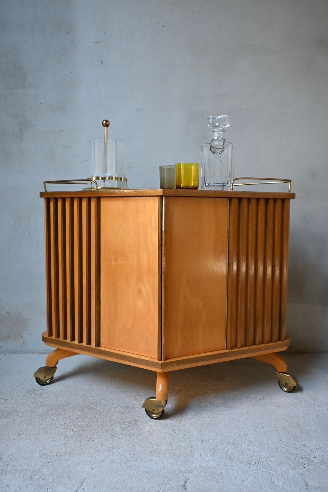 Rombus barwagen Ilse Möbel Mid-Century 50’s, Huis en Inrichting, Ophalen, Zo goed als nieuw