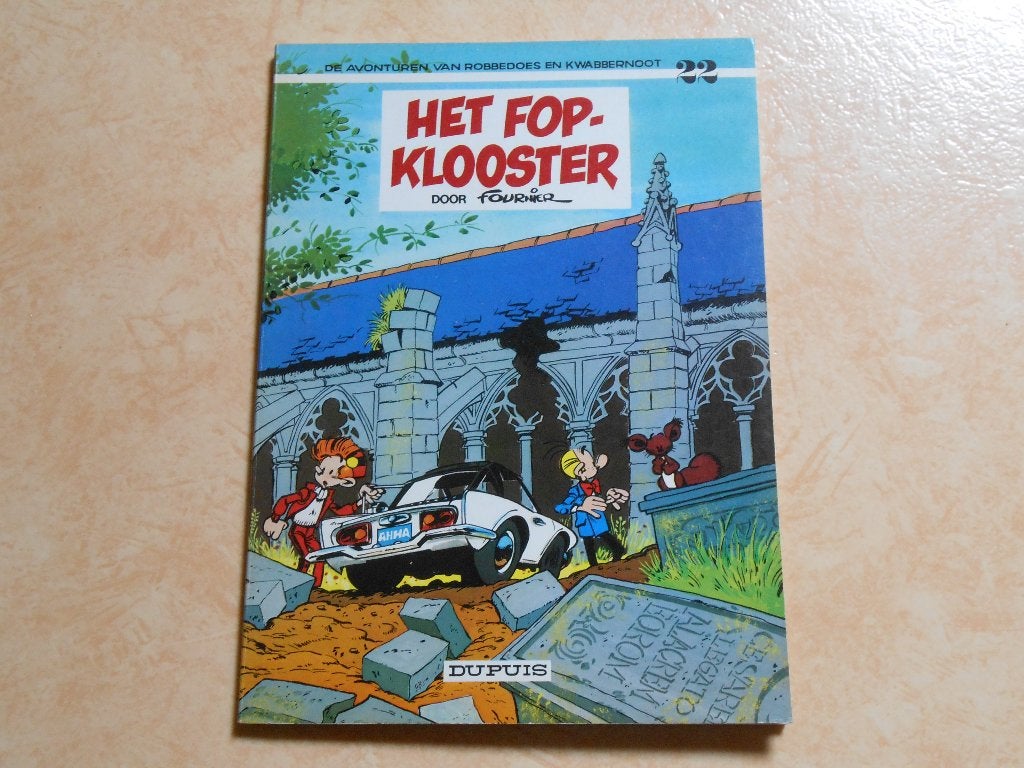 Robbedoes en Kwabbernoot 22 Het fopklooster 1972 1 ste druk, Neuf, Enlèvement ou Envoi, Une BD, Juliette Fournier