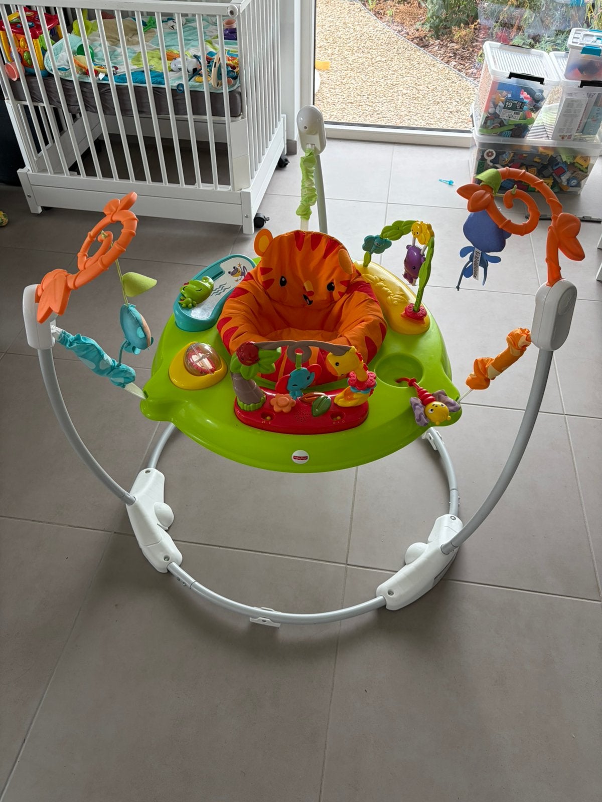 Fisher-Price rainforest jumper, Ophalen, Zo goed als nieuw