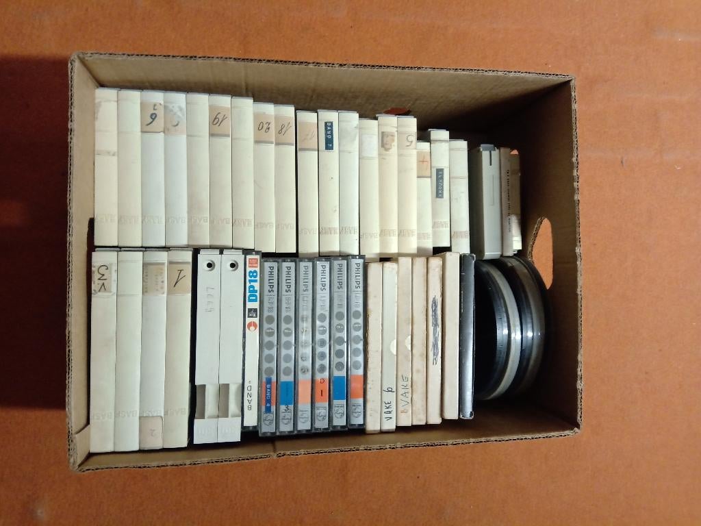 bandrecorder banden, Ophalen, Onderdeel