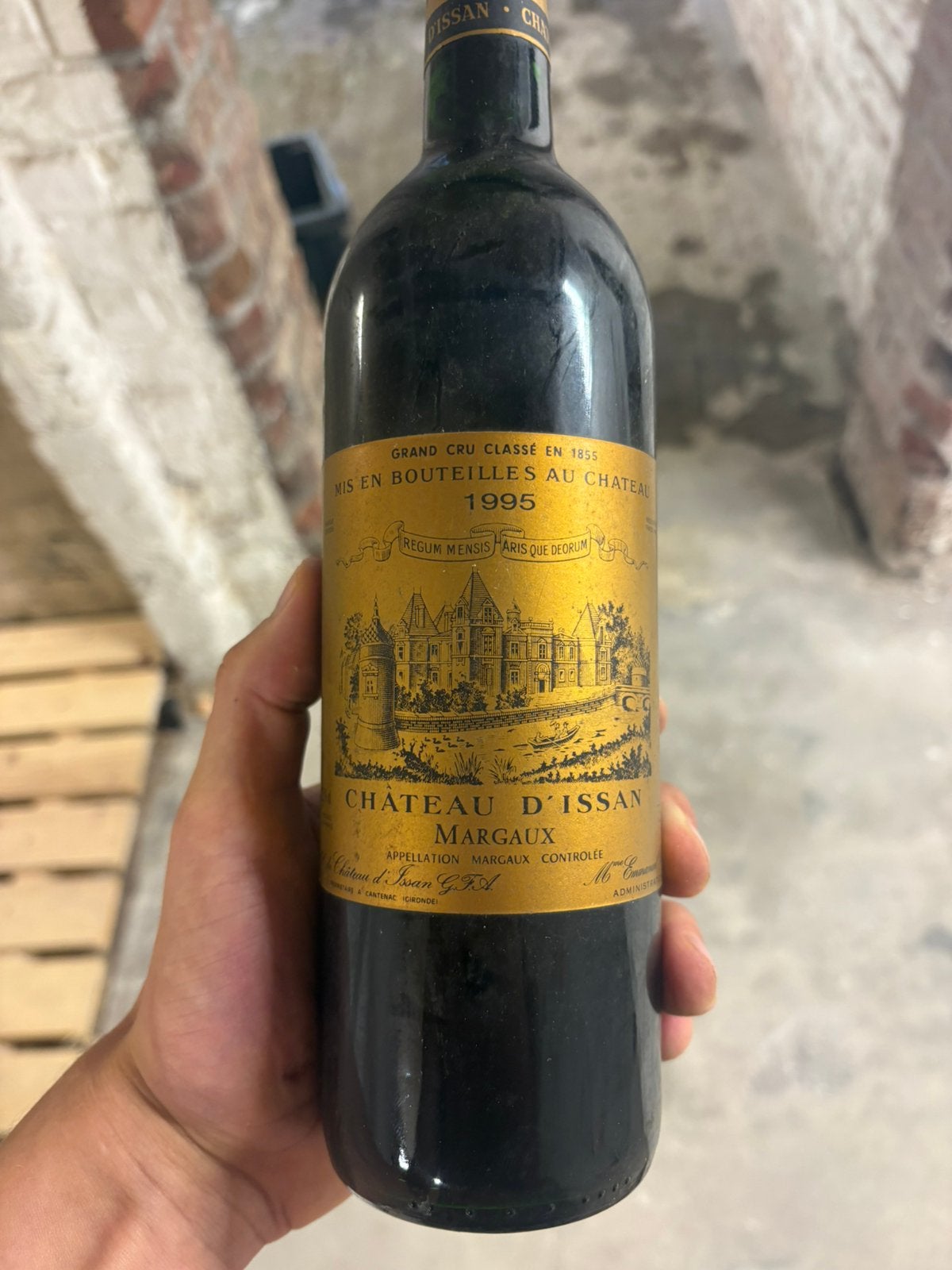 Chateau d’issan margaux grand cru classé, Ophalen, Zo goed als nieuw